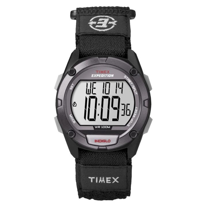 Men's Timex Expedition Digital Watch With Fast Wrap Nylon Strap - Black T49949jt,