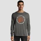Hanes Men's Long Sleeve National Parks Service T-shirt - Railroad Gray Heather