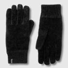 Isotoner Women's Chenille Glove - Black