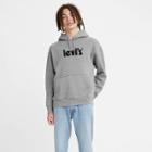Levi's Men's Relaxed Modern Vintage Logo Hooded Sweatshirt - Heathered Gray