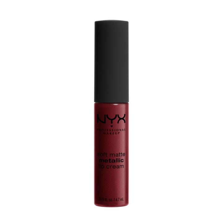 Nyx Professional Makeup Soft Matte Metallic Lip Cream Budapest