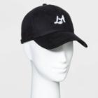 Women's Mad Love La Baseball Hat - Black One Size, Women's, Dark Black
