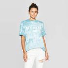Women's Do It For You Oversized Short Sleeve T-shirt - Mighty Fine (juniors') - Teal Blue