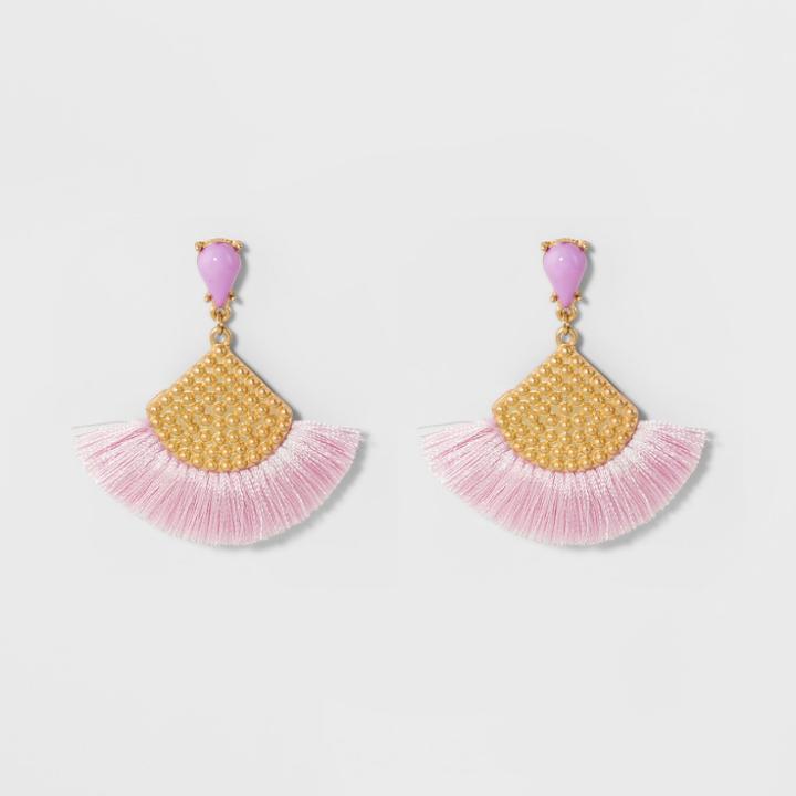 Sugarfix By Baublebar Drop Earrings With Fringe -