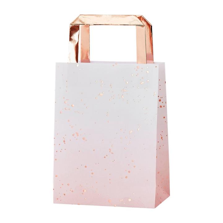Ginger Ray 5ct Watercolor Party Gift Bags Pink