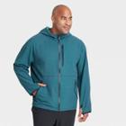 Men's Big & Tall Woven Fleece Jacket - All In Motion Blue