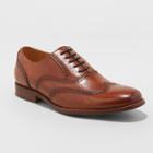 Men's Leather Oxford Wingtip Dress Shoes - Goodfellow & Co Tan