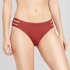 Sunn Lab Swim Sunn Lab Women's Strappy Hipster Bikini Bottom - Amber