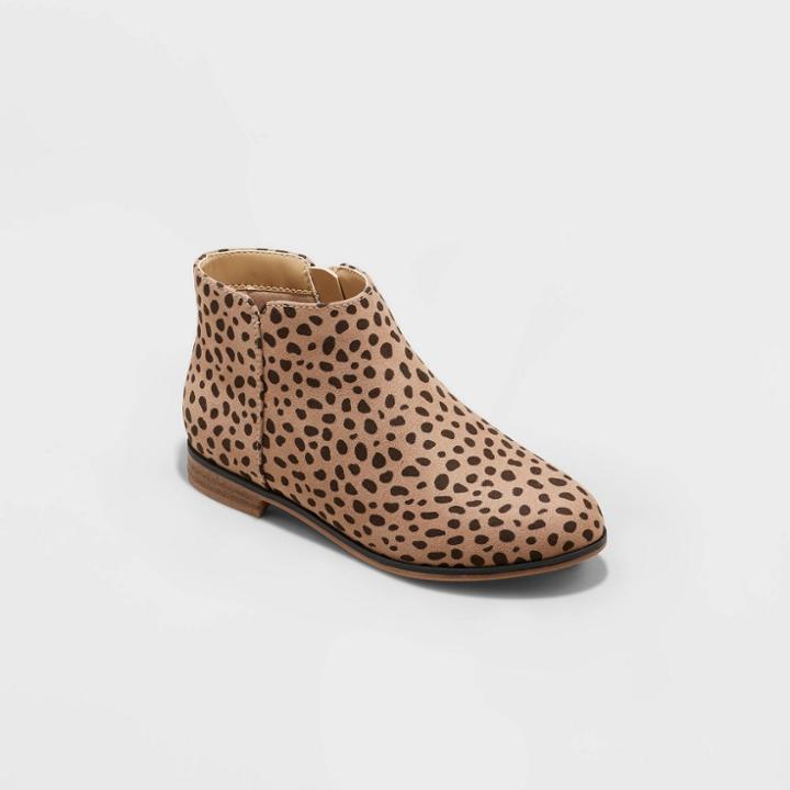 Girls' Opal Zipper Slip-on Chelsea Boots - Cat & Jack