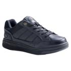 Dickies Men's Athletic Skate Leather Sneakers - Black