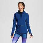 Women's Victory Fleece Funnel Neck Tunic - C9 Champion Winter River Blue
