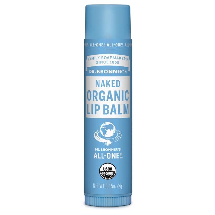 Target Dr. Bronner's Organic Lip Balm Naked - .15 Oz