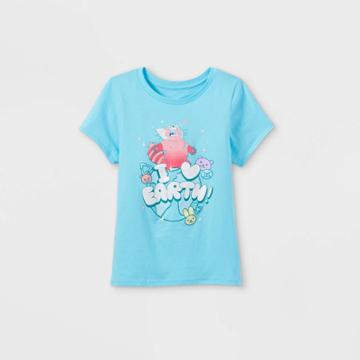 Girls' Disney Turning Red Short Sleeve Graphic T-shirt - Blue