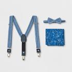 Boys' Shark Bowtie & Suspender Set - Cat & Jack Blue