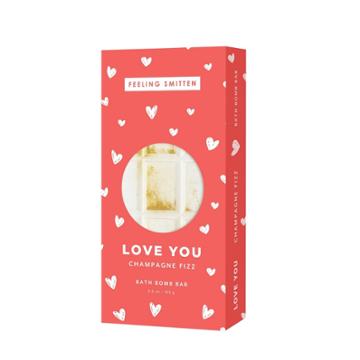 Feeling Smitten Love You Champagne Fizz Bath Bomb Bar