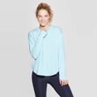 Women's Cozy Curved Hem Sweatshirt - Joylab Canal Blue