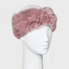 Women's Faux Fur Headband - Universal Thread Purple