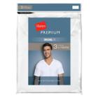 Hanes Premium Men's V-neck T-shirt 3pk - White