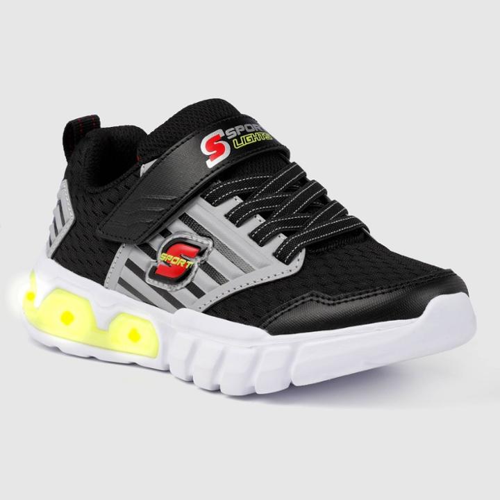 Boys' S Sport By Skechers Hernand Apparel Sneakers - Black