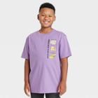 Boys' Rock Identification Short Sleeve Graphic T-shirt - Art Class Purple