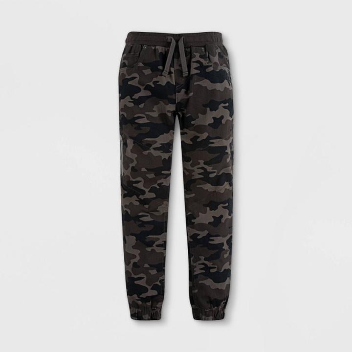 Levi's Boys' Moto Jogger Chino Pants - Green Camo
