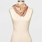 Women's Floral Print Bandana - Universal Thread Pink/brown