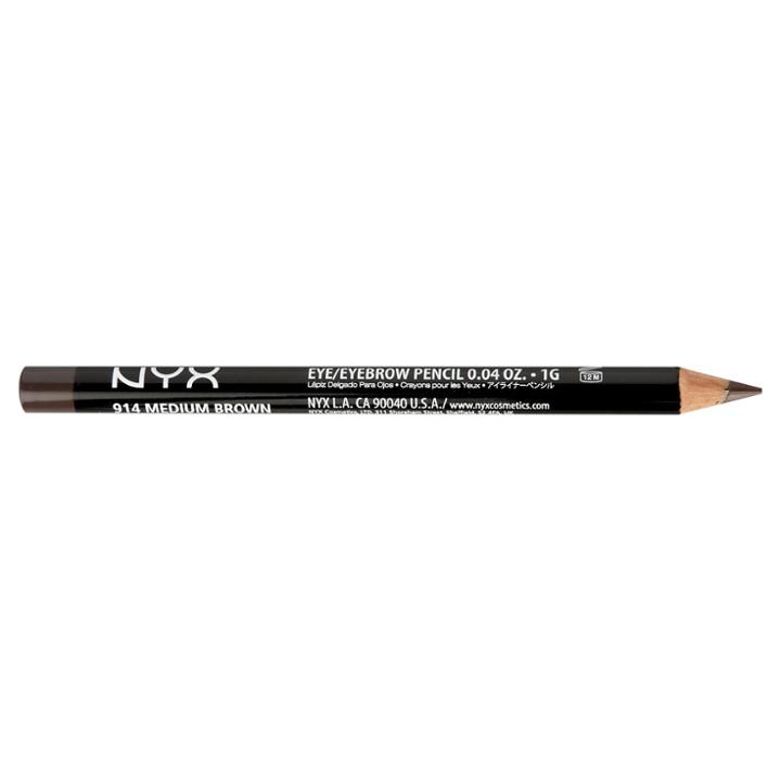 Nyx Professional Makeup Nyx Slim Eye Pencil Medium Brown