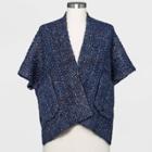 Women's Knit Kimono Jacket - Universal Thread Navy