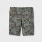 Boys' Chino Shorts - Cat & Jack Camo Green