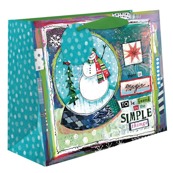 Lang 1ct Happy Christmas Medium Gift Bag