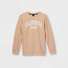 Boys' 'california' Crew Neck Graphic Sweatshirt - Art Class Beige