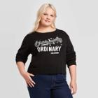 Women's Harry Potter Plus Size Pullover Sweater (juniors') - Black 1x, Women's,