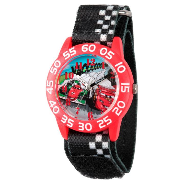 Boys' Disney Cars Lightning Mcqueen Watches Black, Boy's