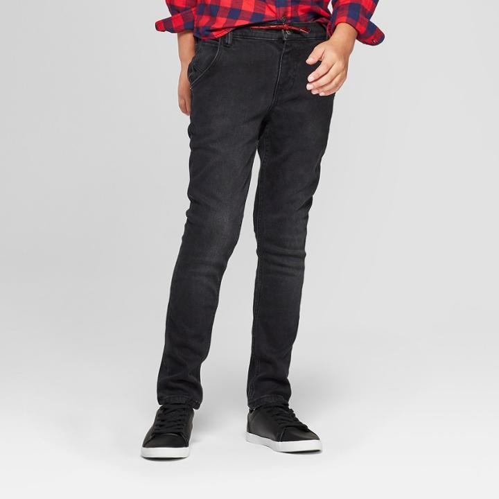 Boys' Winter Denim Jeans - Cat & Jack Black