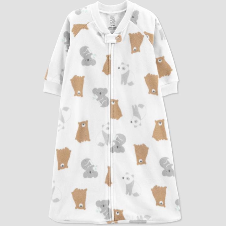 Baby Bears Print Wearable Blanket - Just One You Made By Carter's Off-white