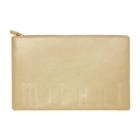 Milani Gold Cosmetic Bag