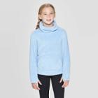 Girls' Fleece Funnel Neck Pullover - C9 Champion Light Blue