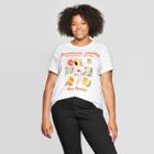 Target Women's Plus Size Short Sleeve Sunshine Valley Botanical Garden Graphic T-shirt (juniors') - White