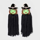 Sugarfix By Baublebar Witch Tassel Drop Earrings - Black