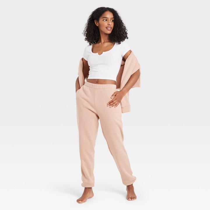 Women's Short Sleeve Notch Neck Cropped T-shirt - Colsie Fresh White