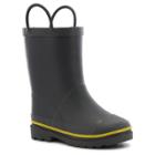 Washington Shoe Company Toddler Boys' Dorsey Faux Fur Line Splash Rain Boots - Gray 13/1,