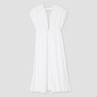 Women's Crochet Trim Cover Up Kimono - Shade & Shore White