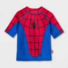 Boys' Marvel Spider-man Rash Guards - Red 4t - Disney