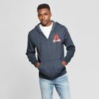 Men's Atlanta Zip-up Hooded Sweatshirt - Awake Blue