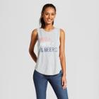 Women's Red White And Beer Graphic Tank Top - Grayson Threads Heather Gray