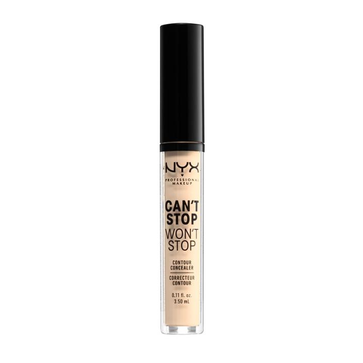 Nyx Professional Makeup Cant Stop Wont Stop Contour Concealer Pale