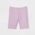 Girls' Mid-rise Bike Shorts - Cat & Jack Purple
