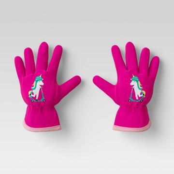 Sun Squad Kid's Gardening Gloves - Pink -