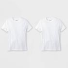 Oversizeboys' 2pk Short Sleeve T-shirt - Cat & Jack White