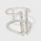 Rhinestone Bar Ring - A New Day